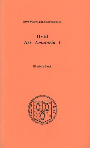 Ars Amatoria (Bryn Mawr Latin Commentaries): Book 1